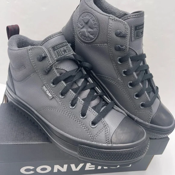 Converse Men’s
CTAS MALDEN STREET BOOT MID DARK MATTER/BLACK/BLOODSTONE Sneakers - Picture 4 of 16